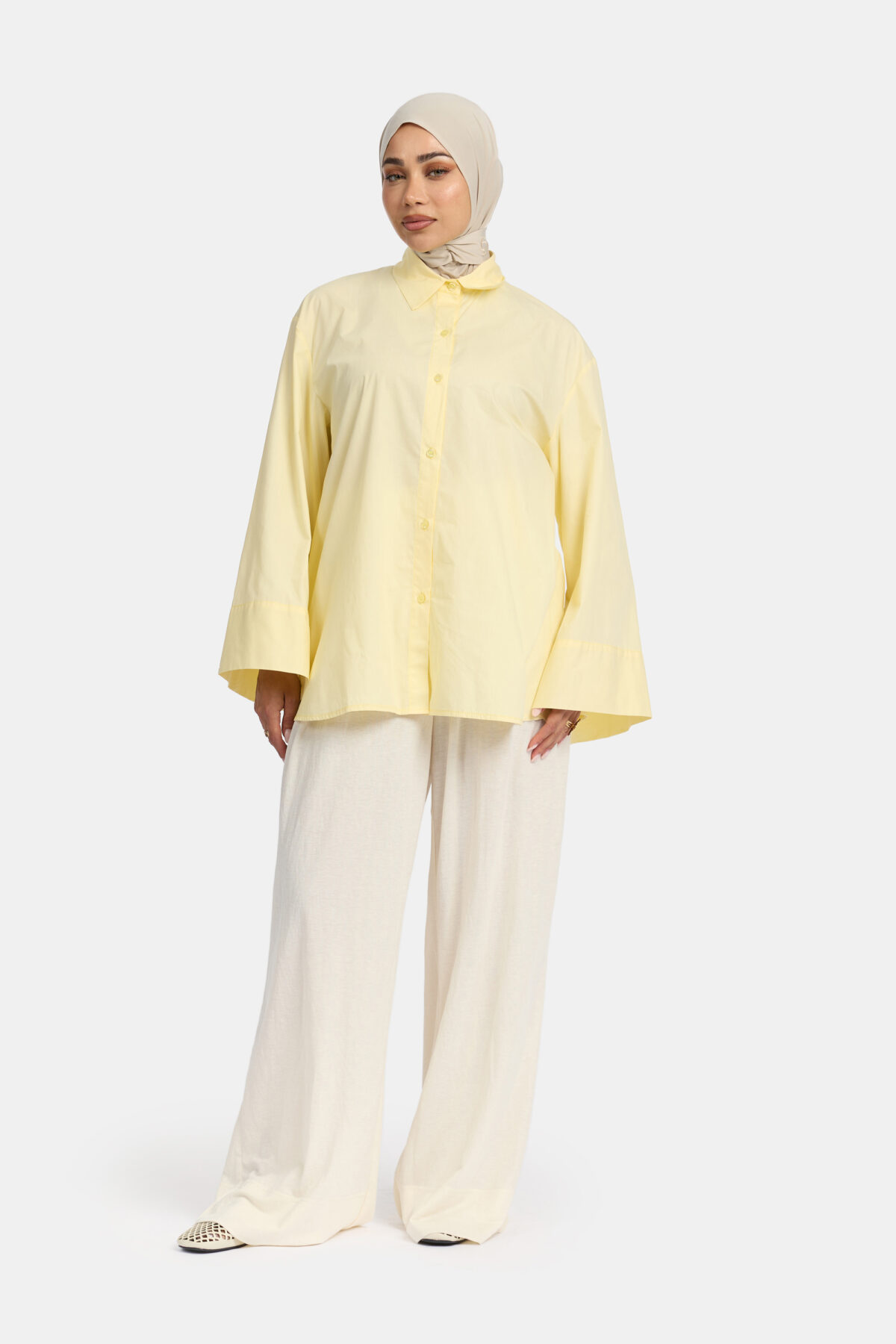 SPLIT SLEEVE BLOUSE