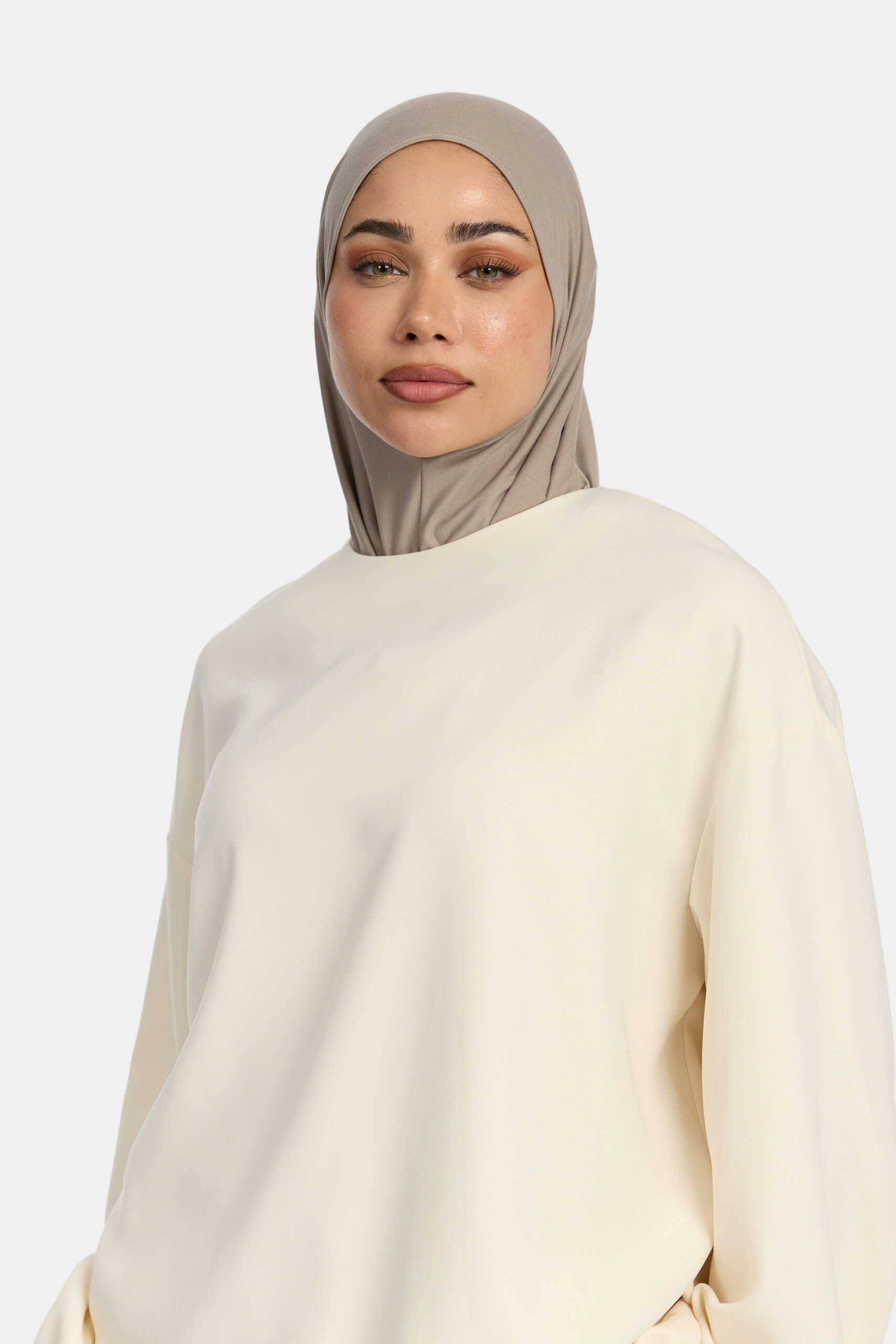 COMFORT SLIP ON HIJAB-DRIFTWOOD 2