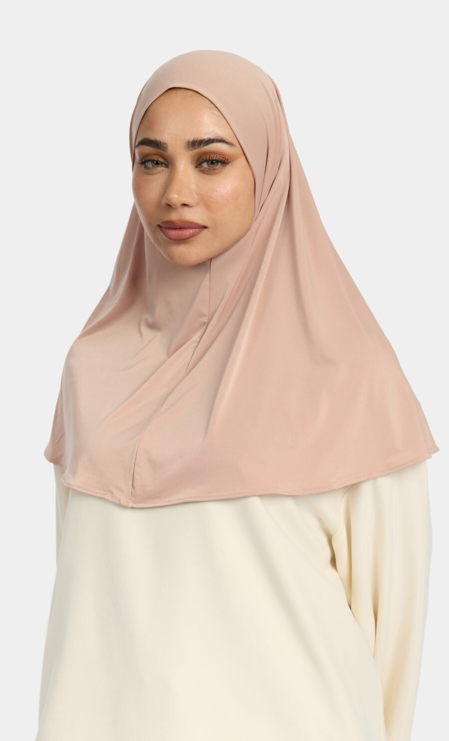 LIQUID SLIP ON HIJAB - POWDER BLUSH