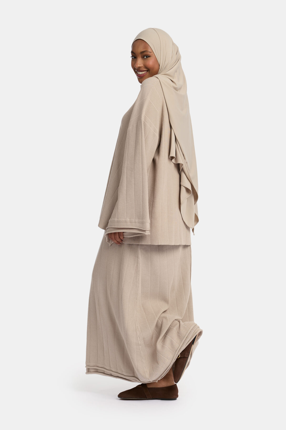 RUFFLE KNIT SKIRT SET - Afbeelding 2