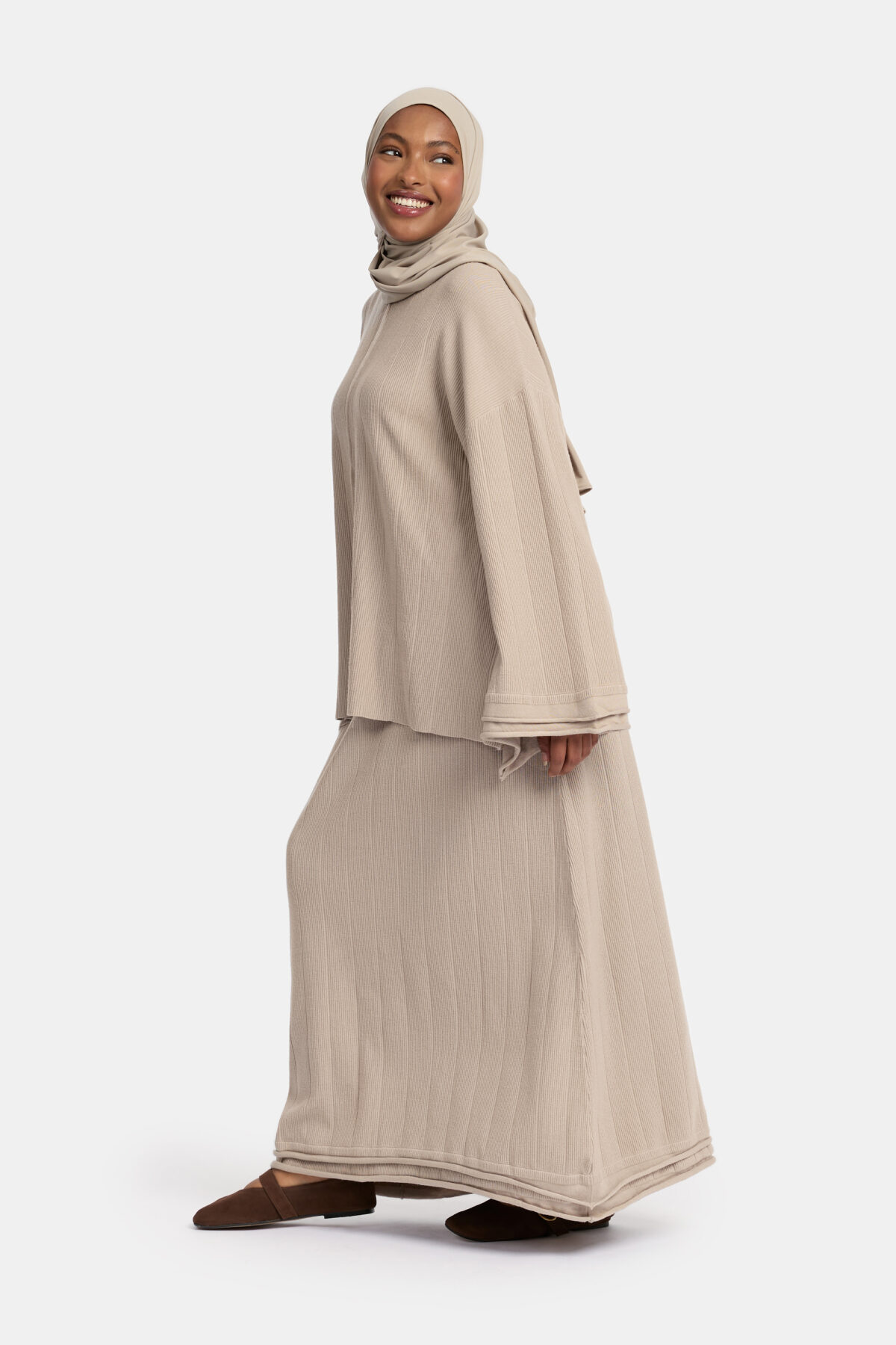 RUFFLE KNIT SKIRT SET - Afbeelding 4