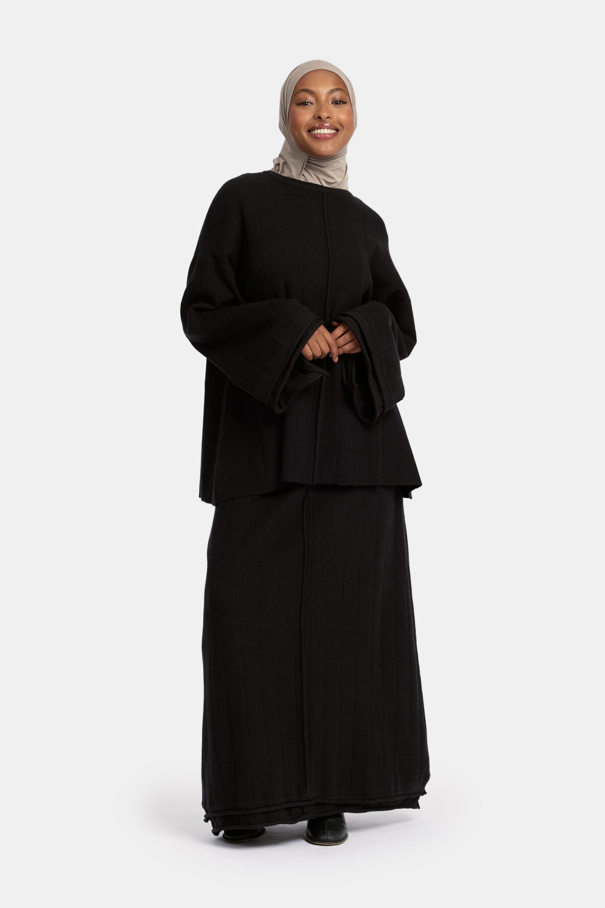 RUFFLE KNIT SKIRT SET - Afbeelding 2