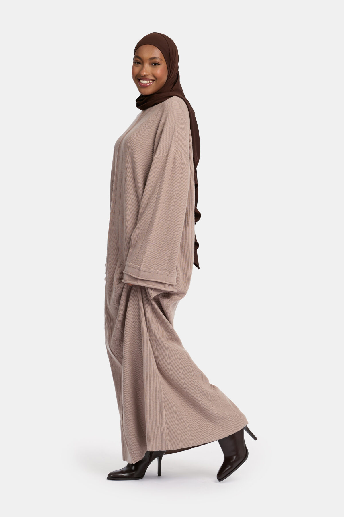 RUFFLE KNIT DRESS - Afbeelding 2