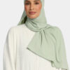 PREMIUM JERSEY SCARF-SOFT GREEN