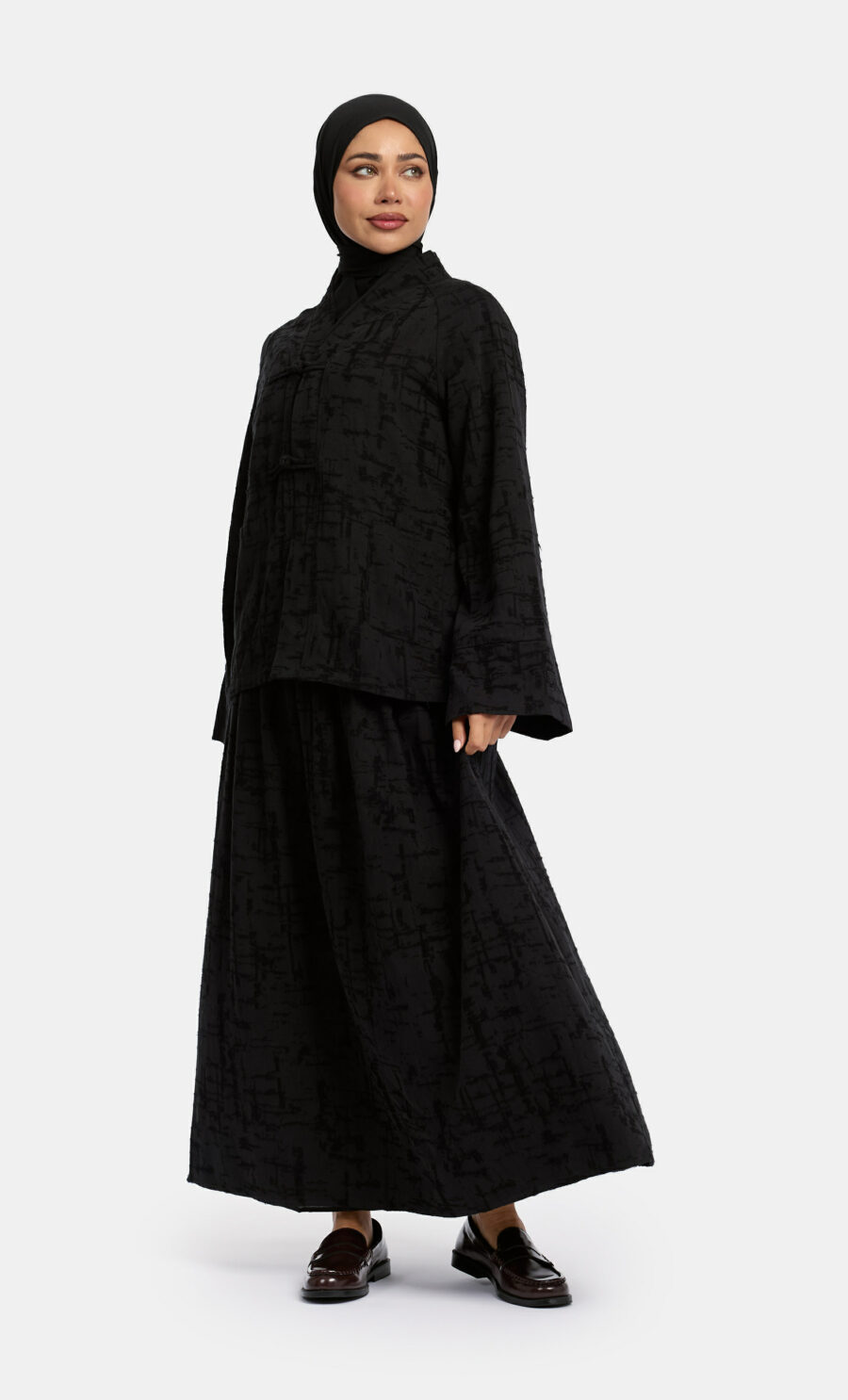 FRINGE SKIRT SET