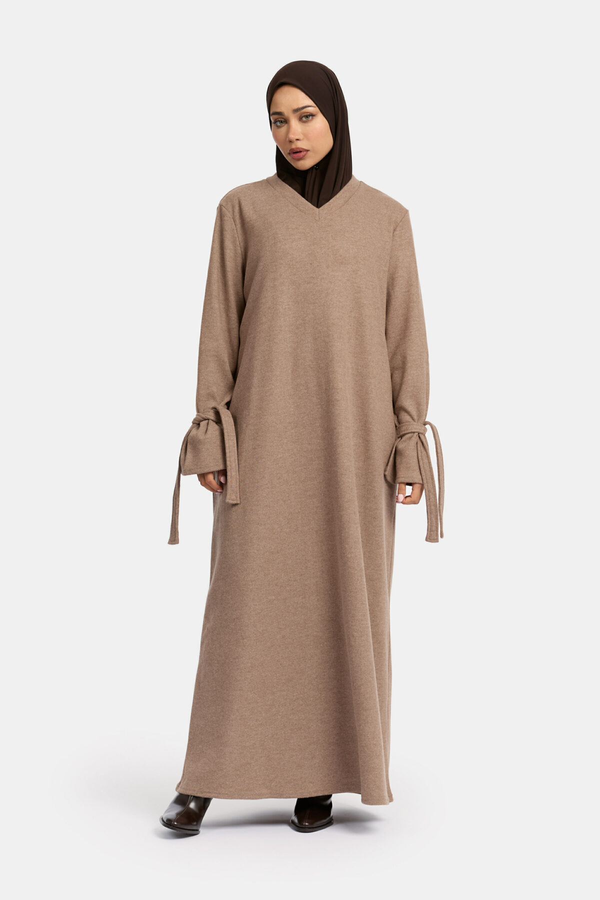 MAXI SWEATER - KNOTTED SLEEVES - Afbeelding 2