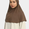 COMFORT SLIP ON HIJAB-WALNUTBROWN 3