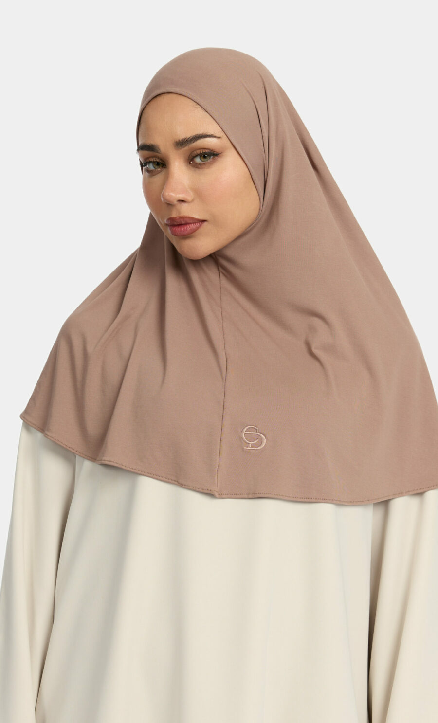 COMFORT SLIP ON HIJAB - BEIGE