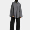 POPELINE BLOUSE- SLATE GREY