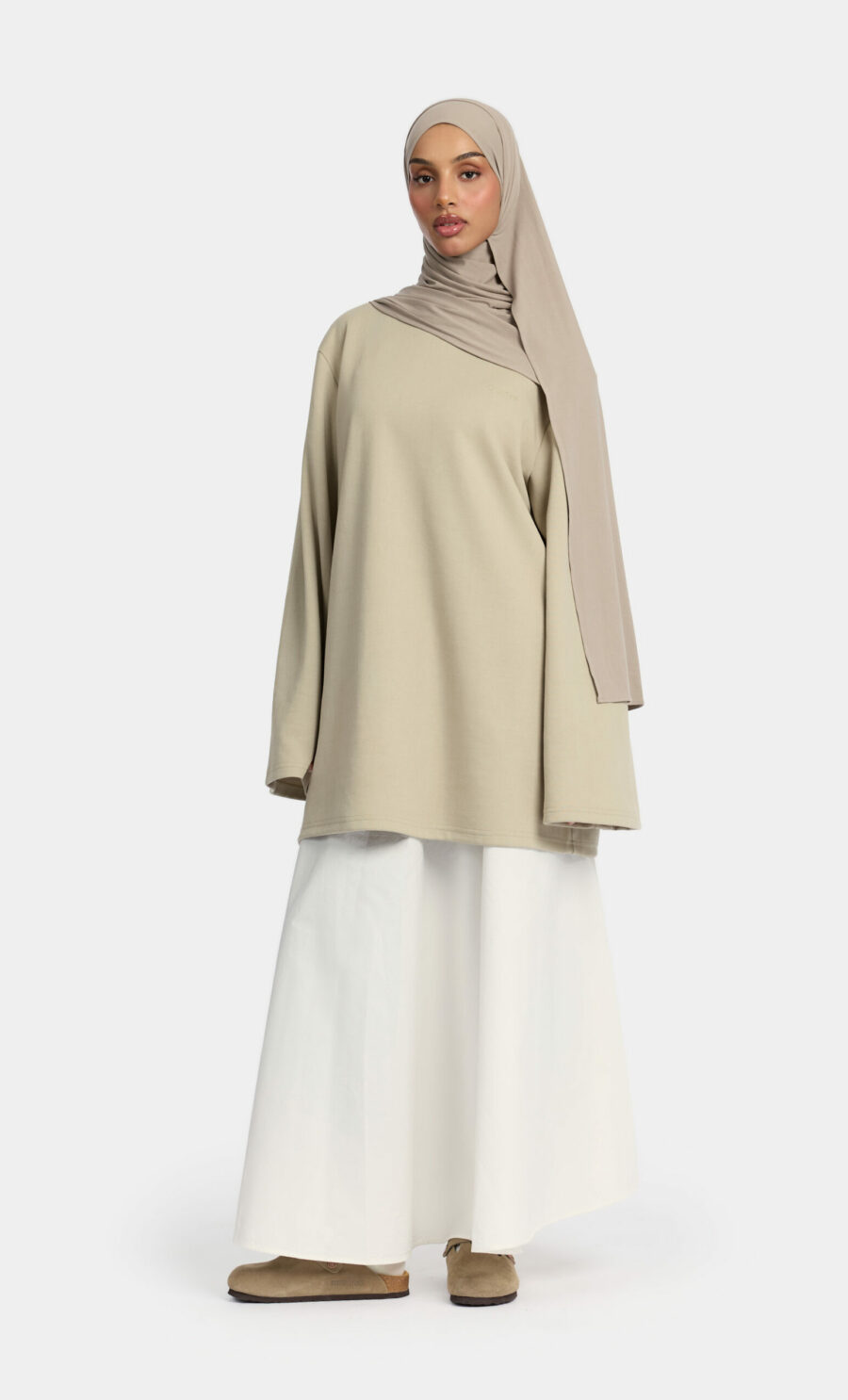 ESSENTIAL SHIRT - SOFT SAGE, S