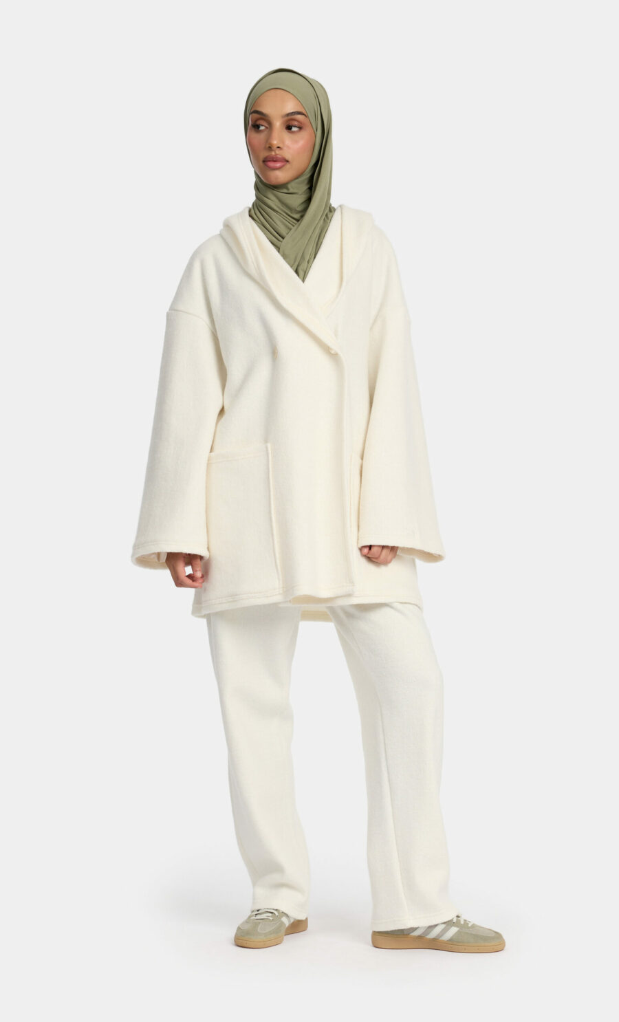 STRUCTURED LOUNGE SET - OFF-WHITE, M