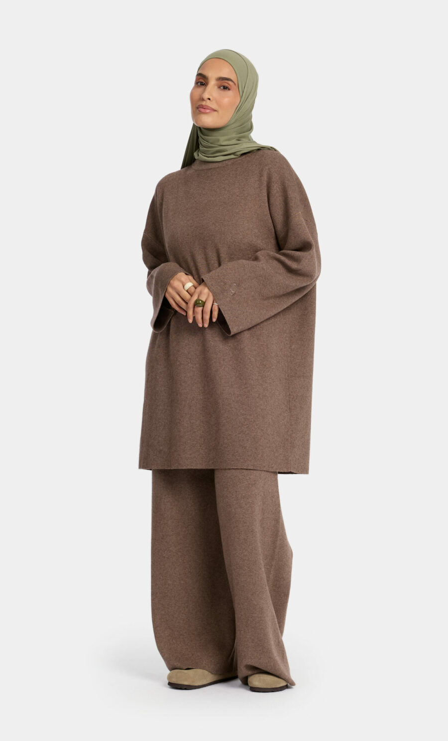 LOUNGE SET - COFFEEBROWN, S/M