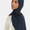 MODAL JERSEY SCARF-DUSTY INDIGO