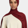 BAMBOO SCARF-BURGUNDY