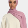 BAMBOO SCARF-DUSTY ROSE
