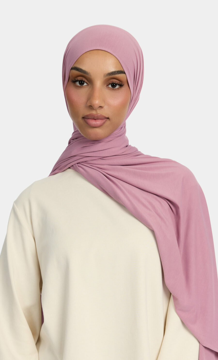 BAMBOO SCARF - DUSTY ROSE