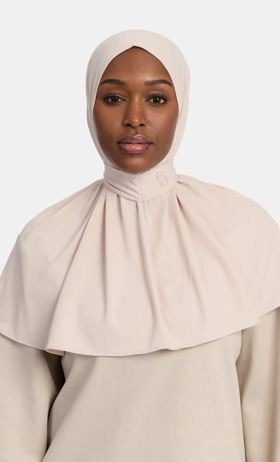 PREMIUM JERSEY PULL TIE HIJAB - MINK