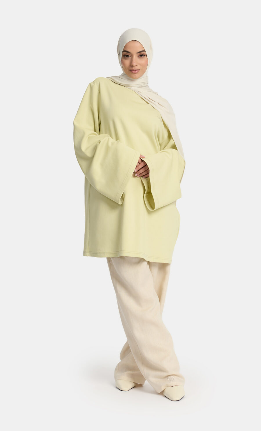 ESSENTIAL SHIRT - SOFT SAGE, S