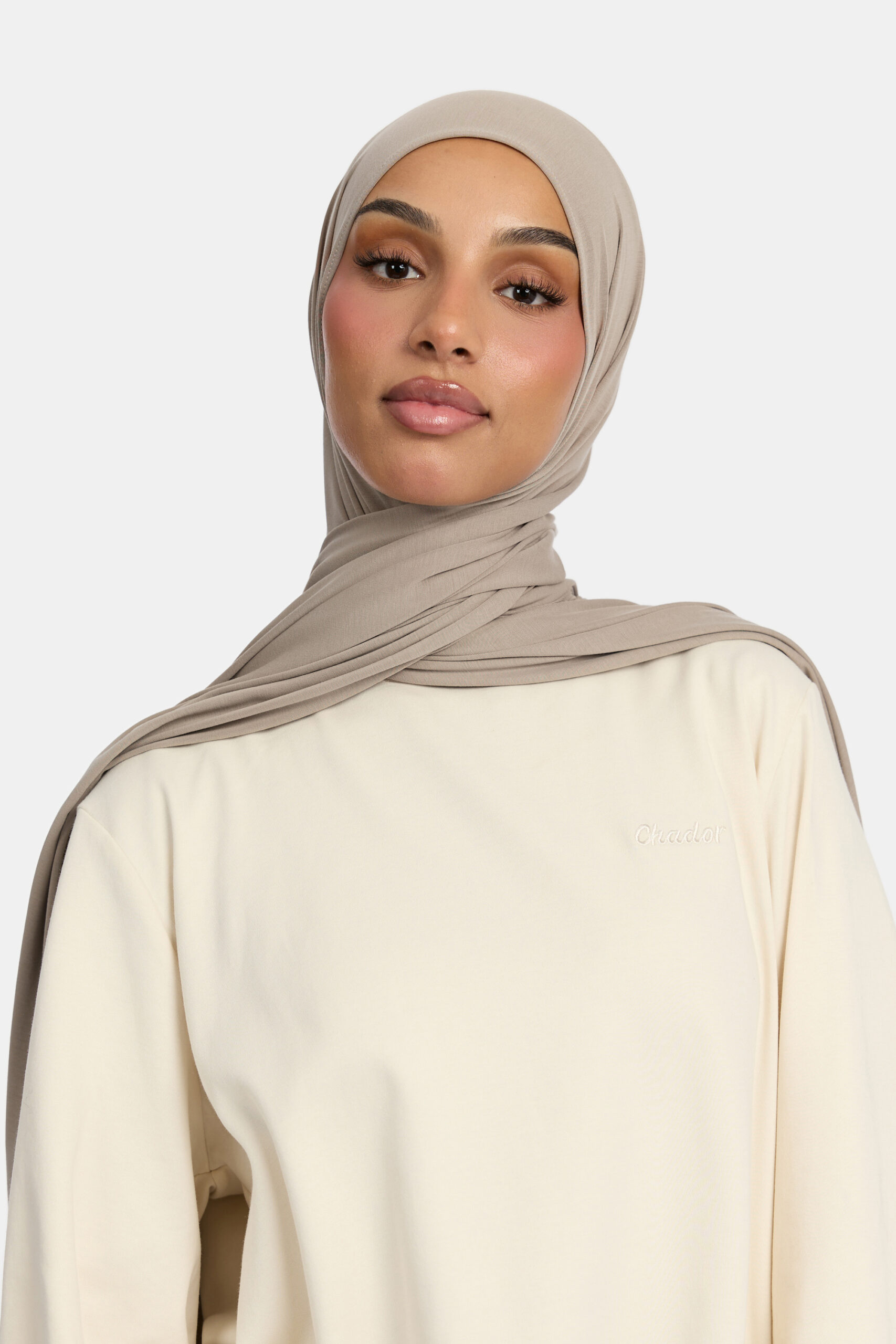 fluid jersey - stone brown