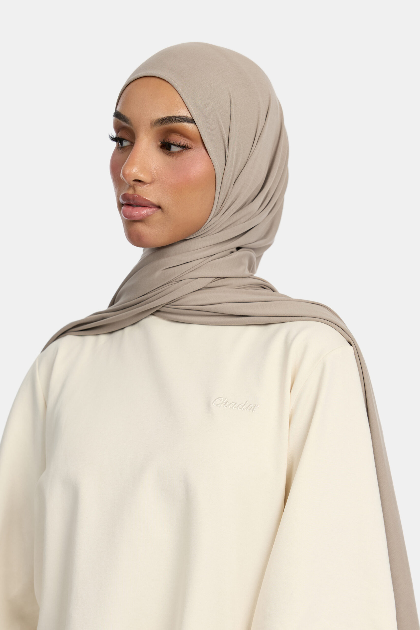 fluid jersey - stone brown