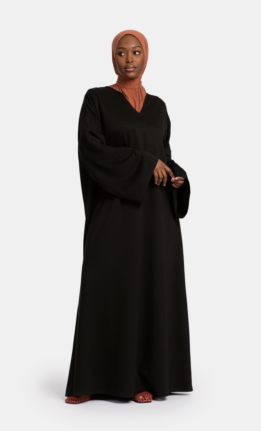 SOFT COMFORT DRESS - BLACK, 135 CM