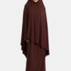 SOFT RAYON KHIMAARSET- CHOCOLATE BROWN