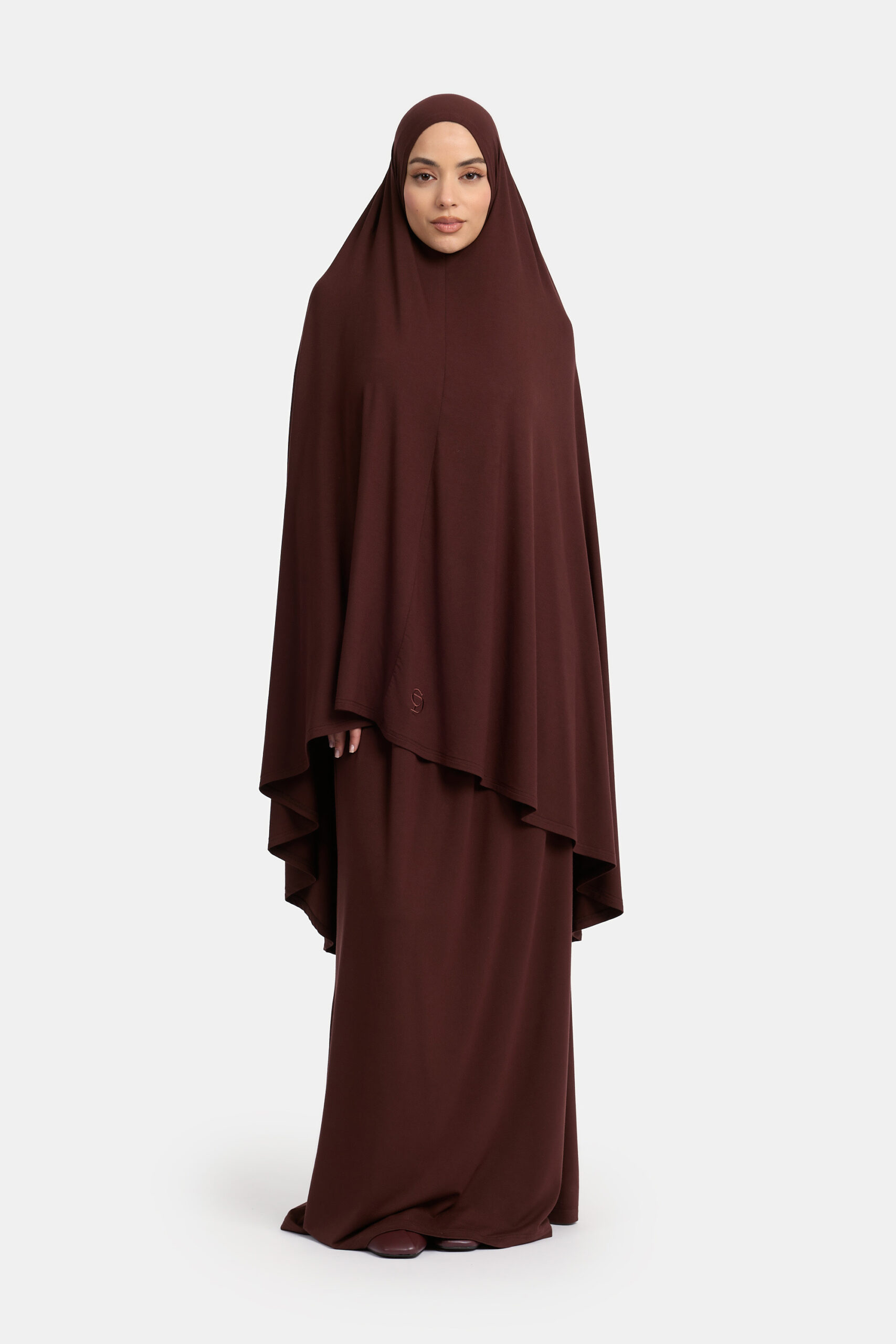 SOFT RAYON KHIMAARSET- CHOCOLATE BROWN