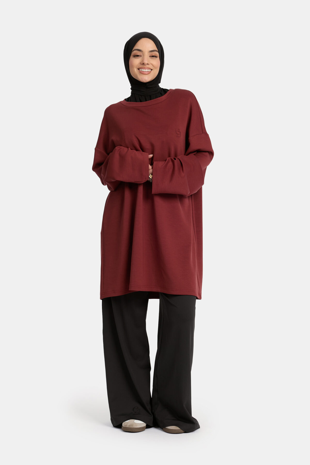 OVERSIZED MODAL TOP