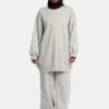 MONO SWEATER SET-LIGHTGREY