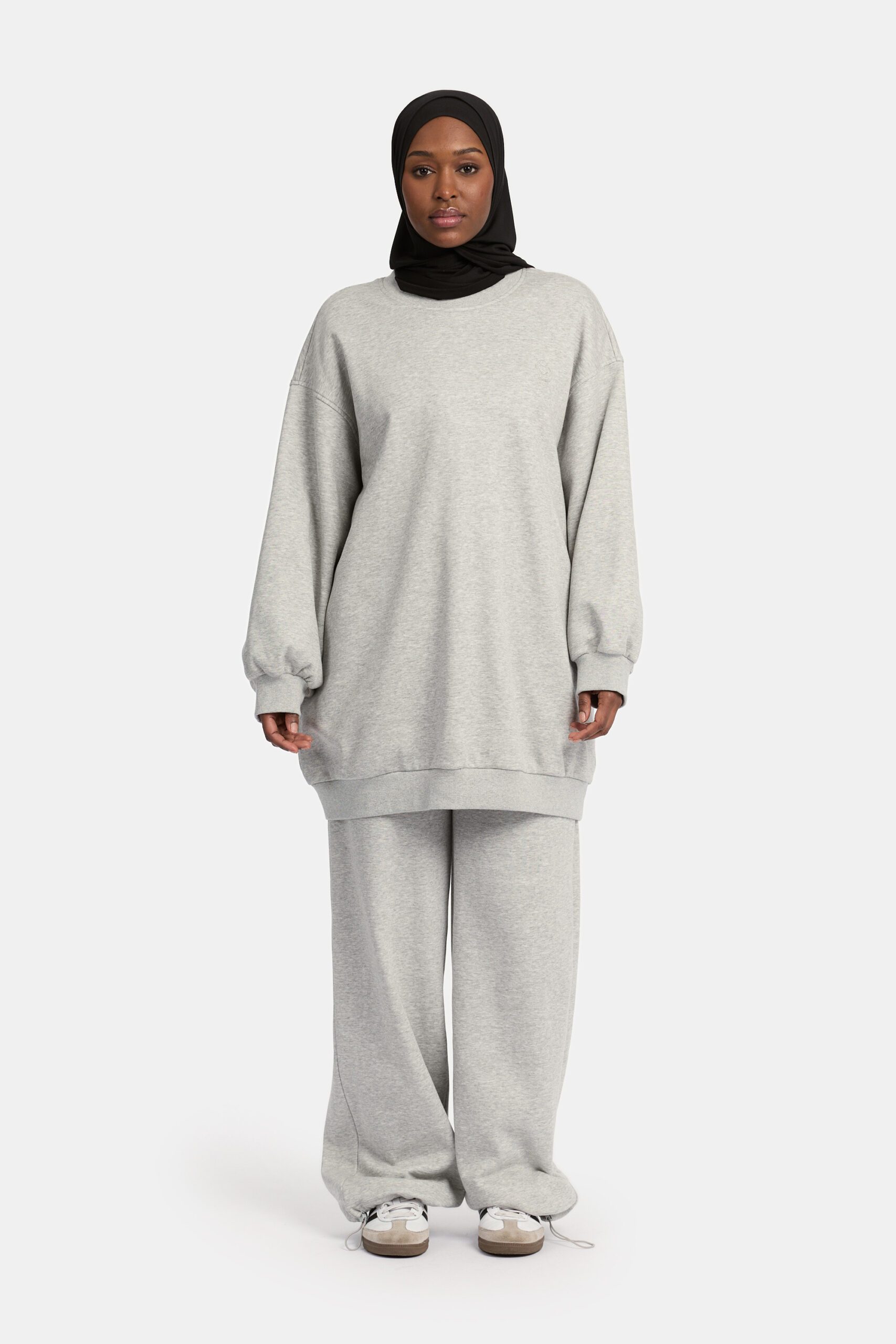 MONO SWEATER SET-LIGHTGREY