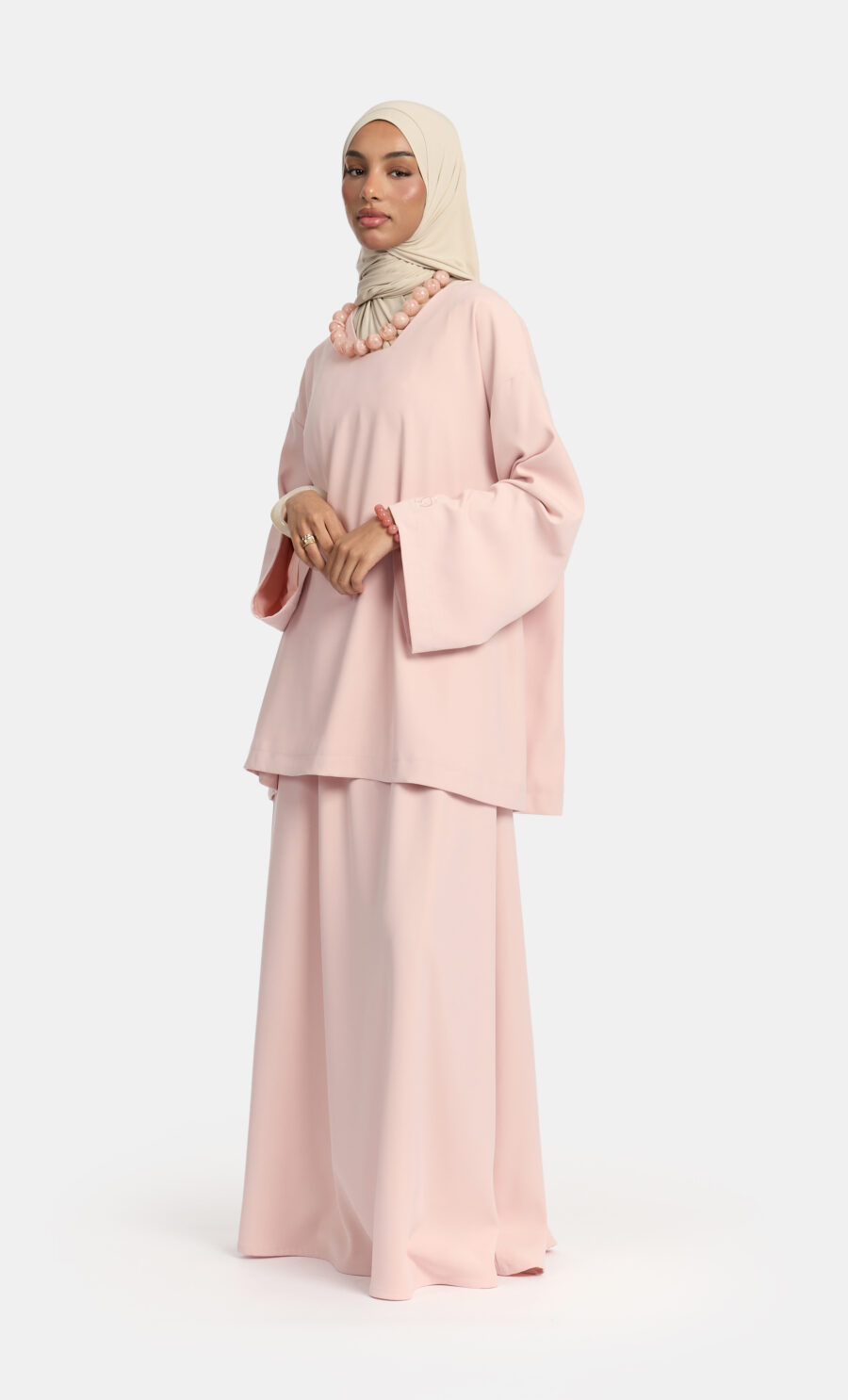 ESSENTIAL CUFF SET - SOFT PINK, S