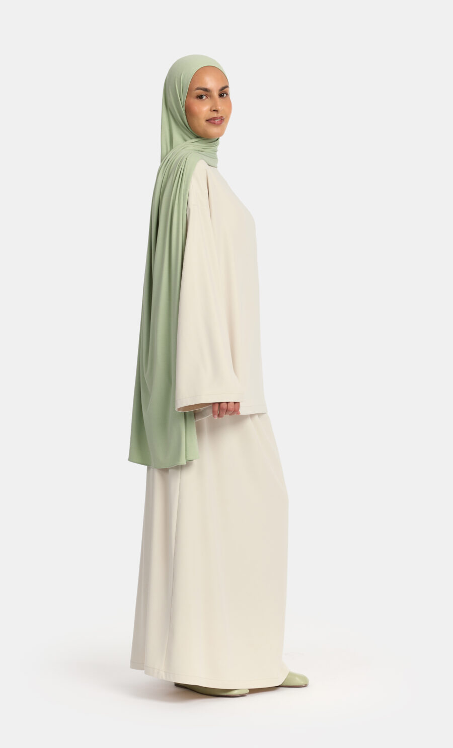 ESSENTIAL SKIRT SET - STONE, S