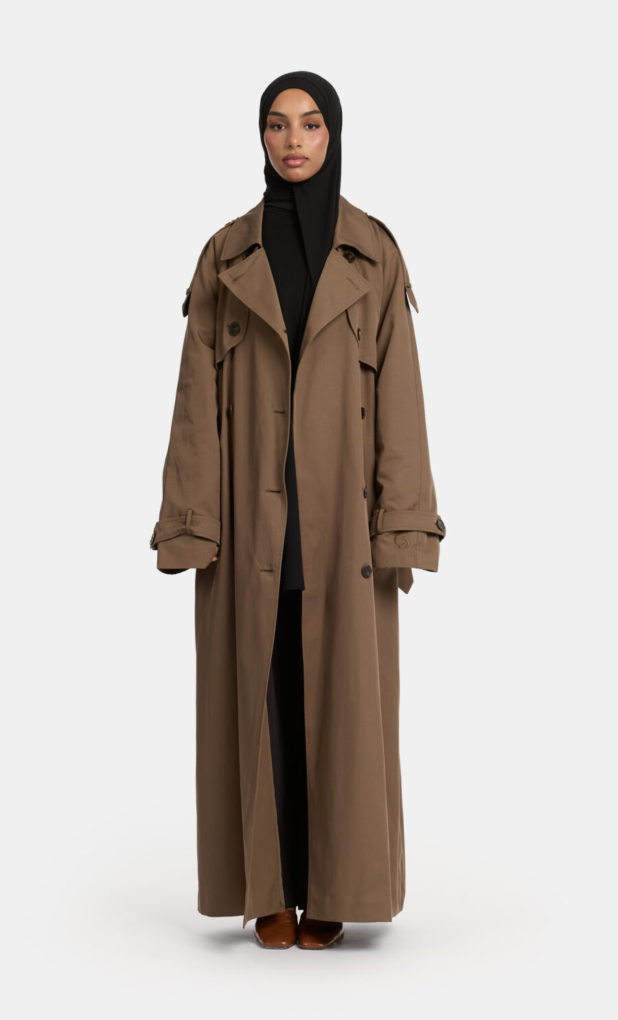 TRENCHCOAT - DEEP BROWN, M