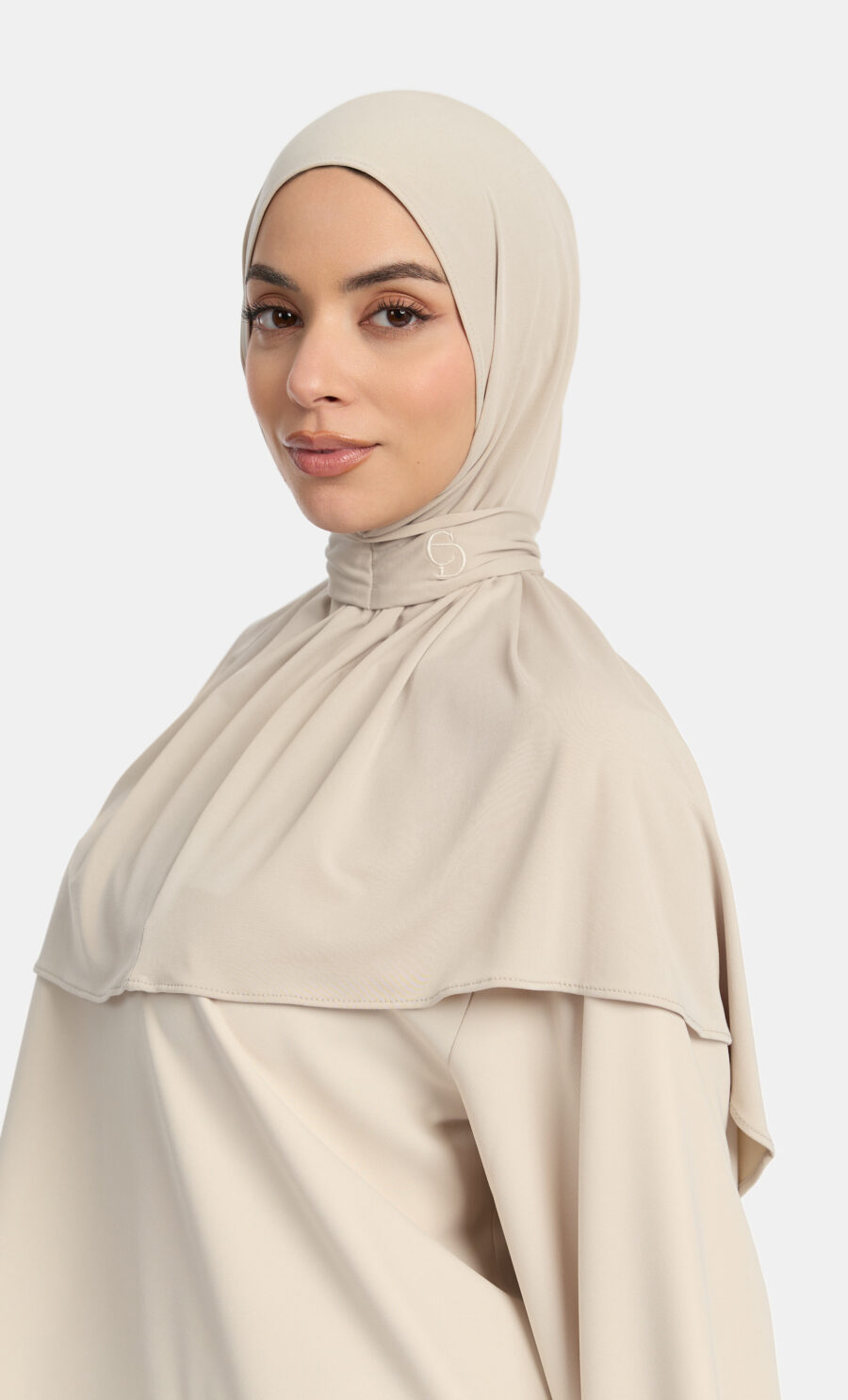 PULL TIE HIJAB MODAL - PLATINUM
