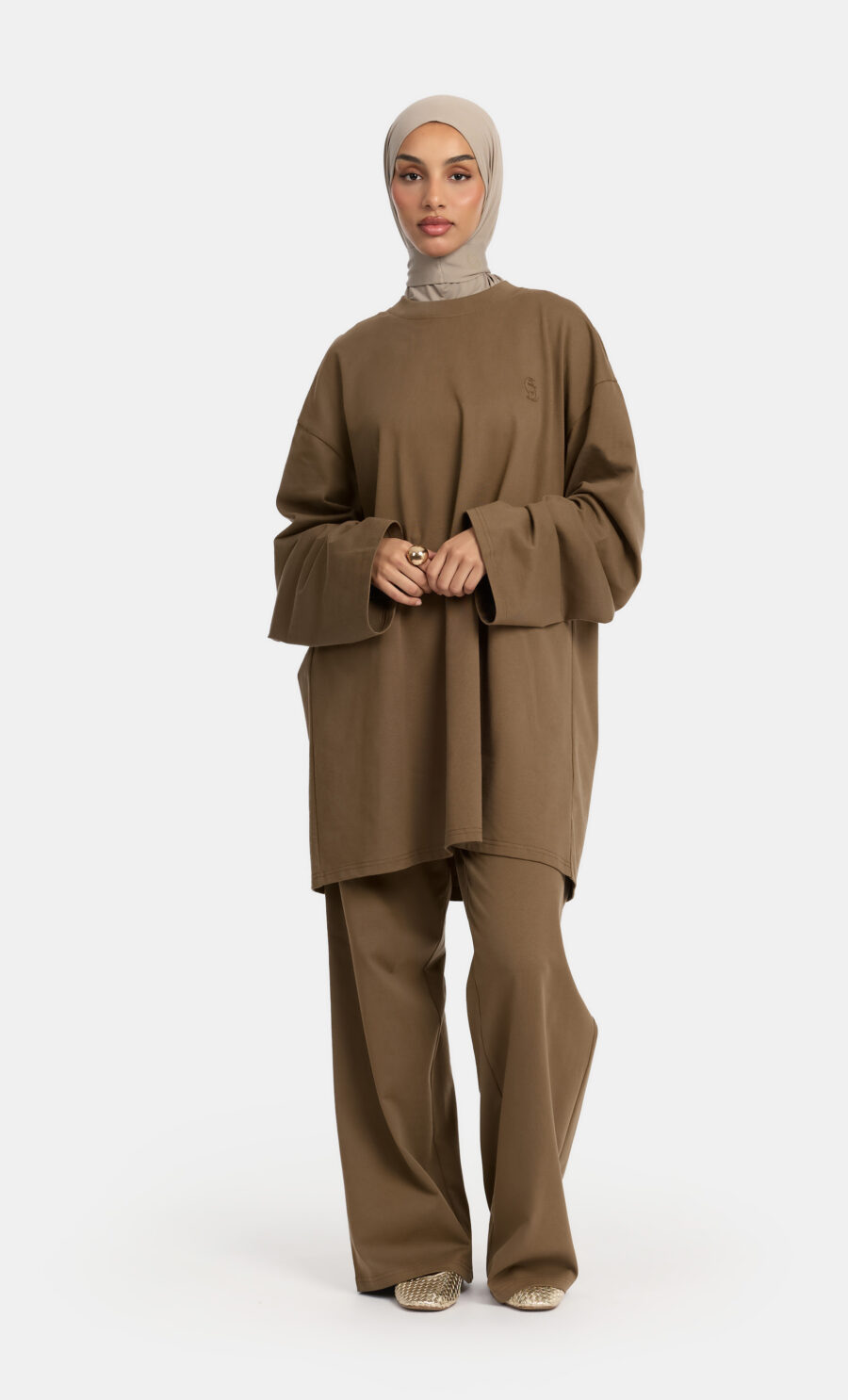 SOFT COTTON SET - ASHBROWN, XL