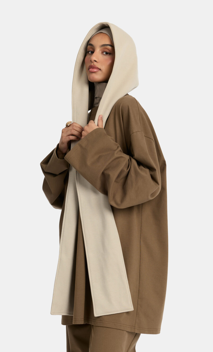 SCARF HOODIE