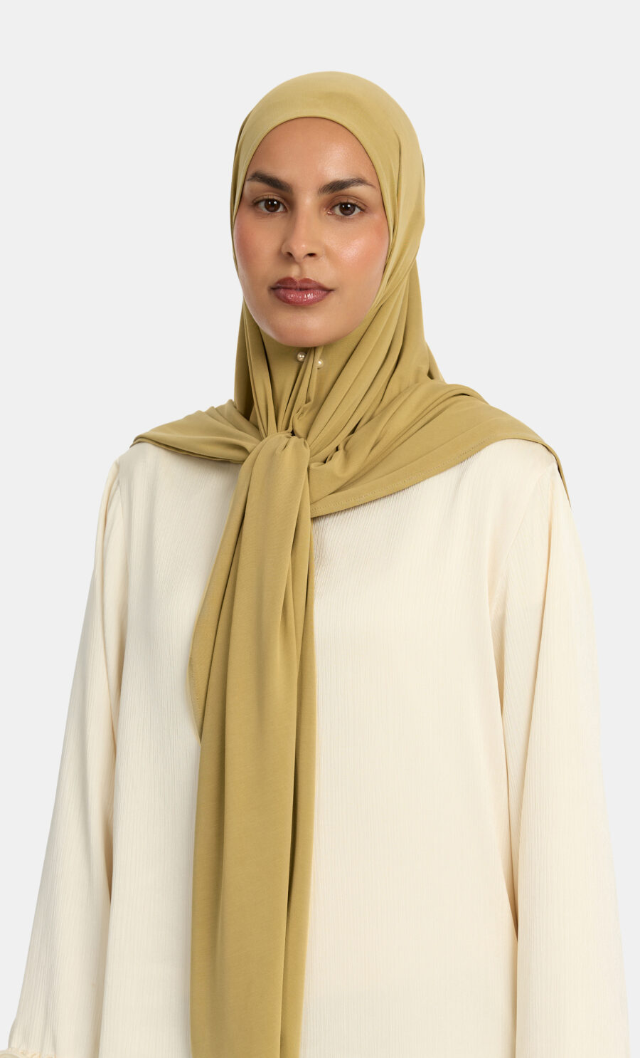 BREATHABLE TRIANGLE HIJAB - PISTACHIO