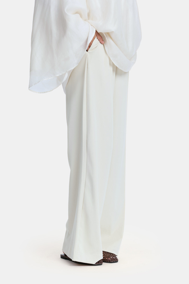 JERSEY PANTS - WHITE, S