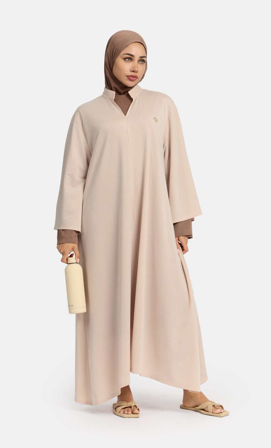 BEACH COVER-UP - NUDE, M