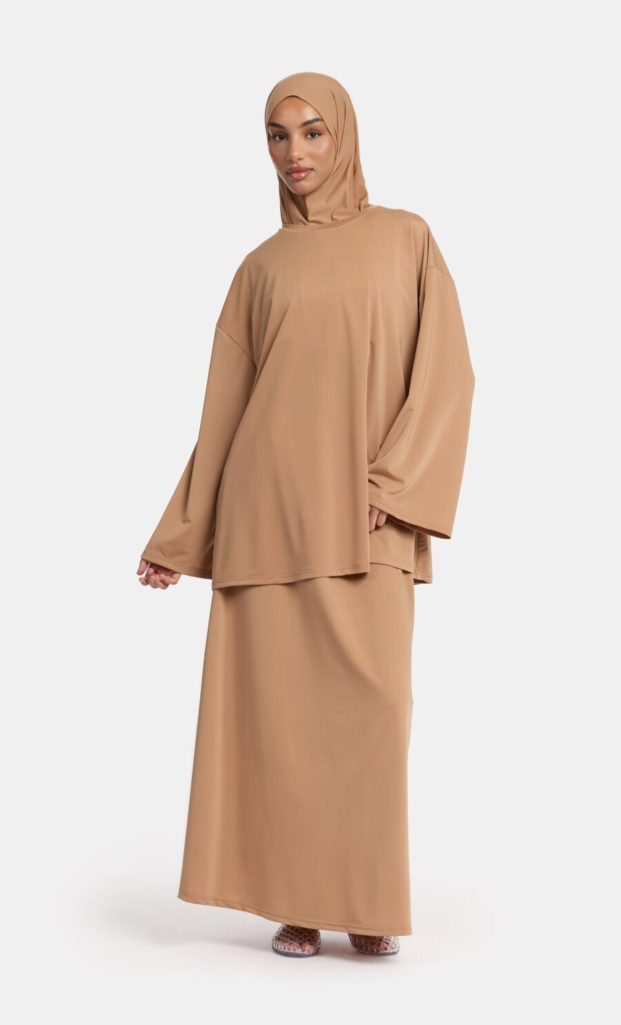 FLOWY SKIRT BURKINI SET