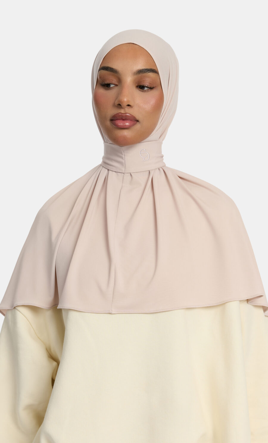 PREMIUM JERSEY PULL TIE HIJAB - MINK