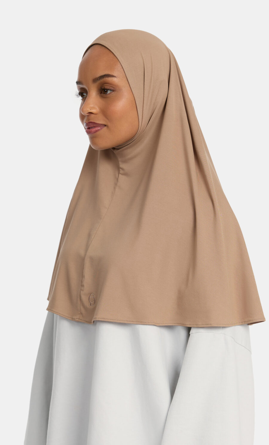 BREATHABLE SLIP ON HIJAB - TERRACOTTA