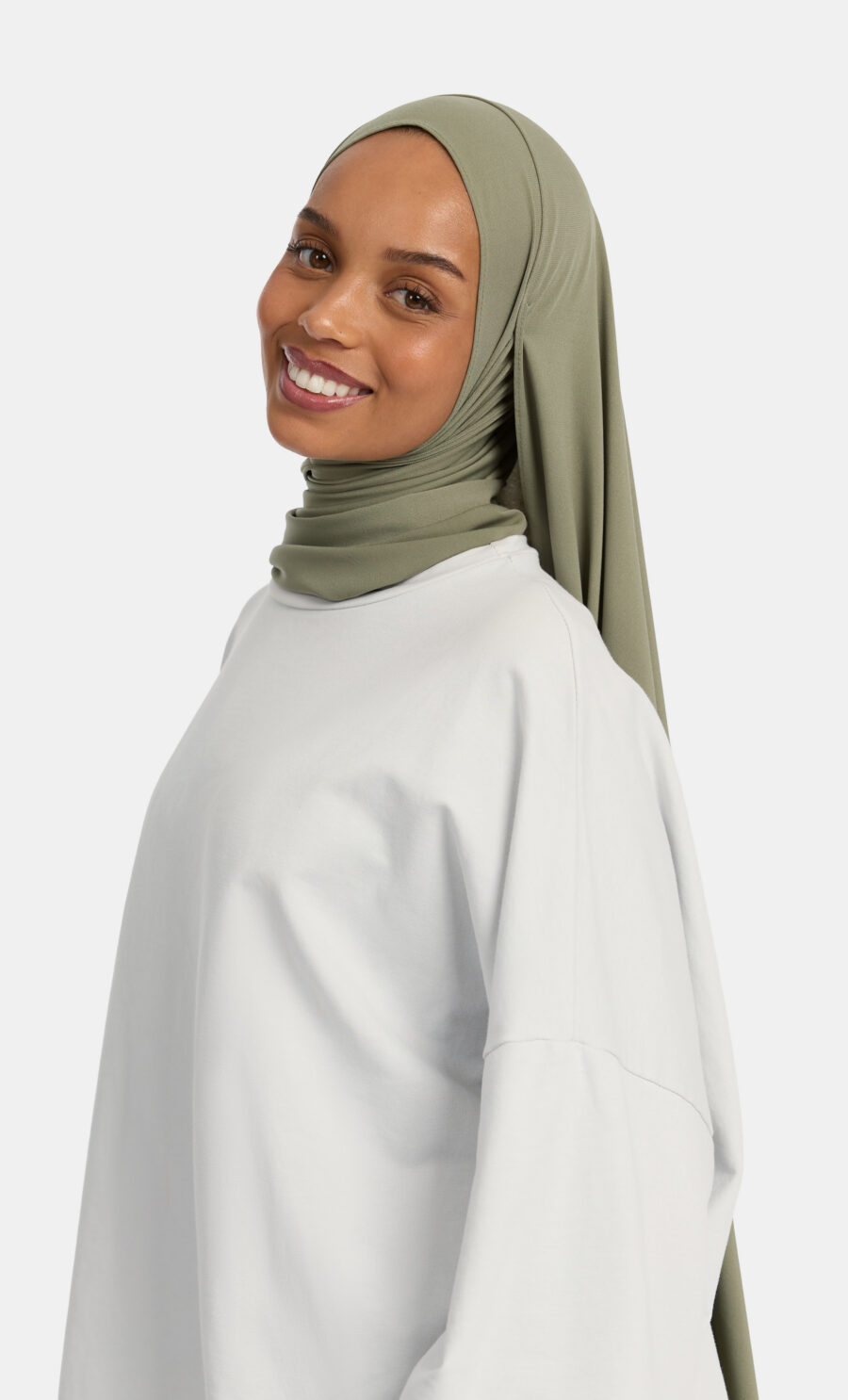 PREMIUM JERSEY SCARF - LIGHT WOOD