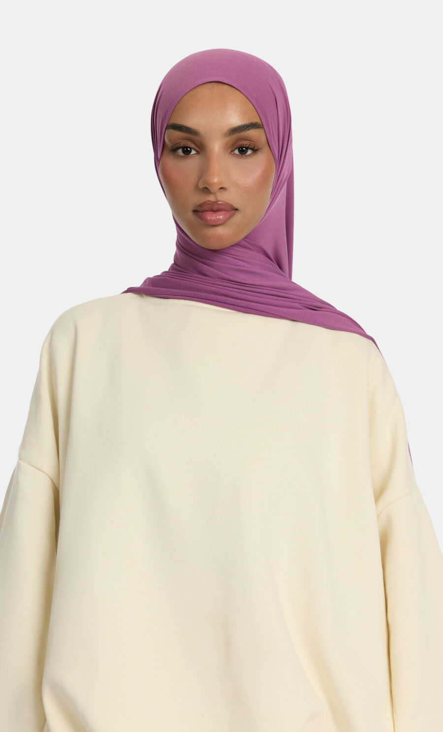 PREMIUM JERSEY SCARF - PURPLE