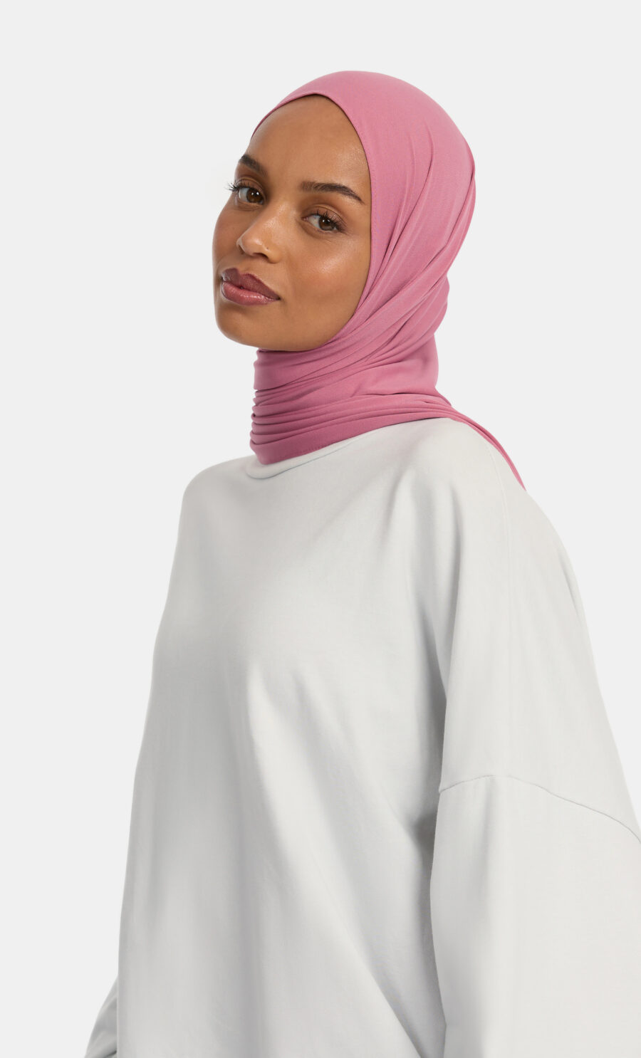 PREMIUM JERSEY SCARF - OLD PINK