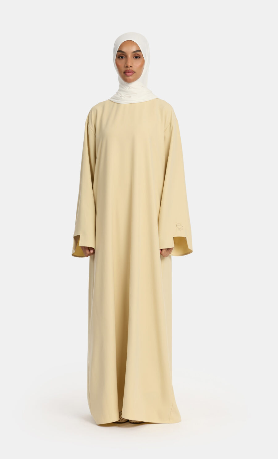 SOFT SKIN CUT ABAYA - SAGE GREEN, S