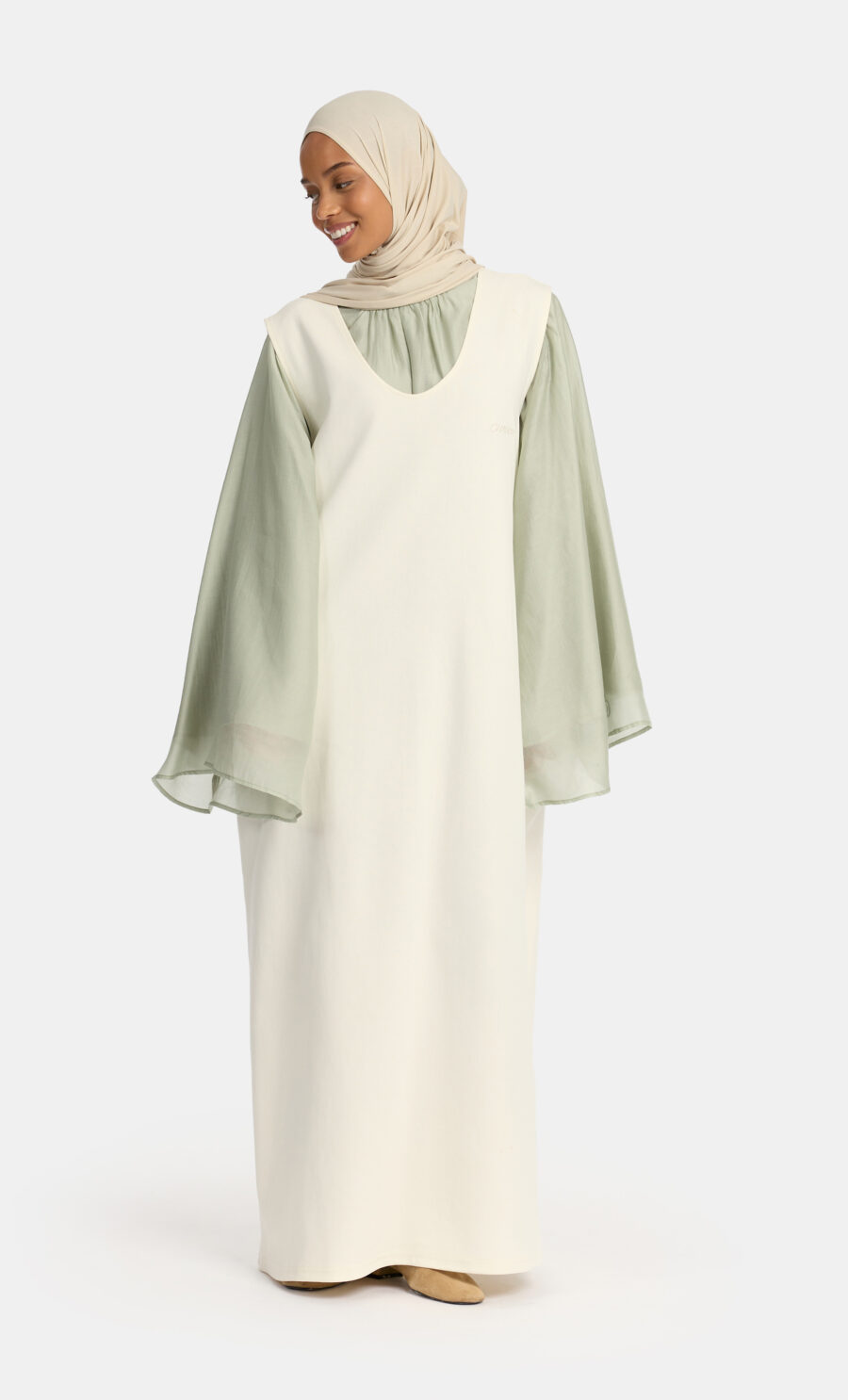 ESSENTIAL LOOSE GILET DRESS