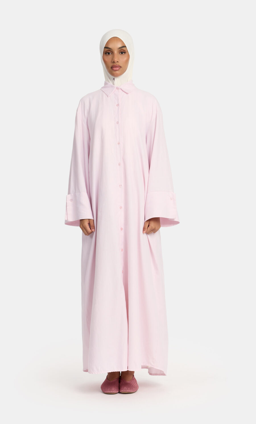 OVERSIZED MAXI BLOUSE