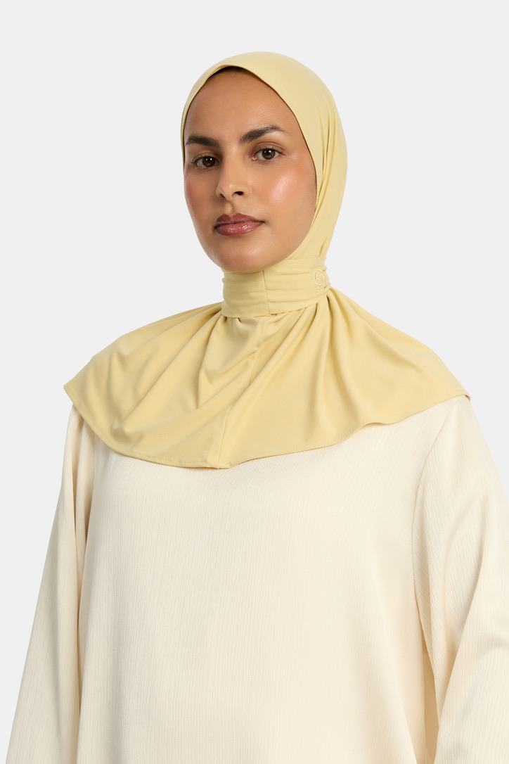 BREATHABLE PULL TIE HIJAB - SAGE GREEN