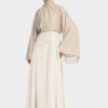 ESSENTIAL WRAP SKIRT - WHITE